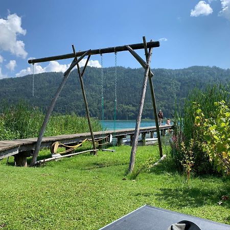 Haus Waldblick Apartman Weissensee Kültér fotó