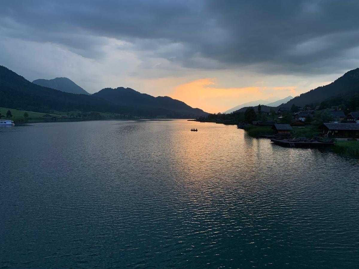 Haus Waldblick Apartman Weissensee Kültér fotó