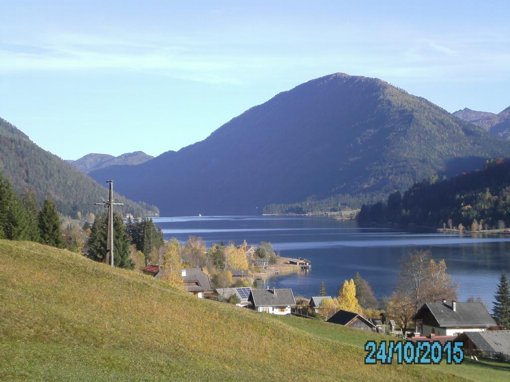 Haus Waldblick Apartman Weissensee Kültér fotó