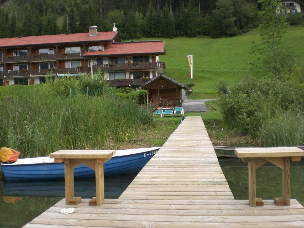 Haus Waldblick Apartman Weissensee Kültér fotó
